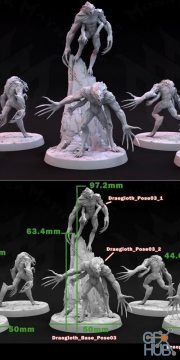 Draegloth (Full Set) – 3D Print