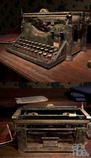 Vintage Underwood Typewriter PBR