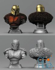 The Mandalorian Armorer Bust – 3D Print