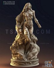 Starfire Statue - Teen Titans Collectibles 3D print ready