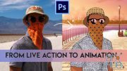 Skillshare –  Rotoscope Animation in Photoshop : Turn Live Action scene to Animation