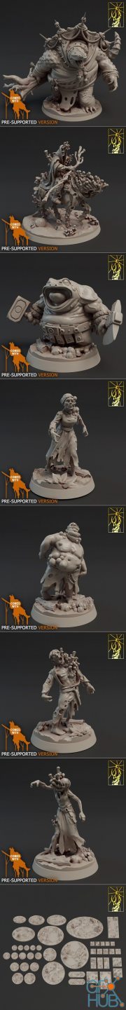 Titan Forge - Swamp – 3D Print