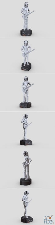 Brian May - Queen – 3D Print