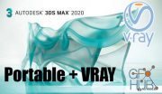 Autodesk 3ds Max 2020 + V-Ray Next 4.20 Portable Win x64