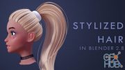 CGCookie – Modeling Stylized Hair in Blender