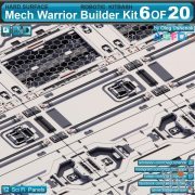 ArtStation Marketplace – Mech Warrior Hard Surface Kitbash 6 of 20