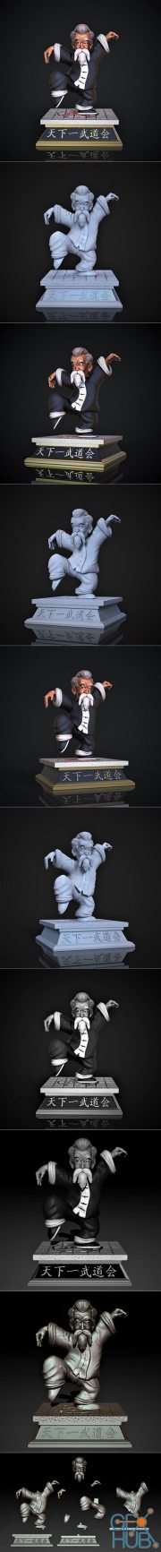 Jackie Chun - Master Roshi – 3D Print