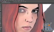 Skillshare – PHOTOSHOP: How to draw a comicbook illustration based on a real picture