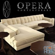 Sofas and tables Opera MAVRA