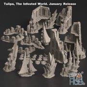 Tulipa The infested World – 3D Print