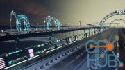 Unreal Engine – Sci-fi Road