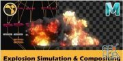 Skillshare – Explosion Simulation & Compositing Course | Maya | Nuke