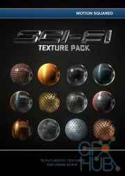 Motion Squared – Sci-Fi Texture Pack 1.1 for C4D