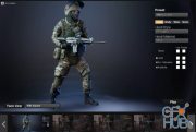 Unreal Engine Marketplace – CharGen: Counter-Terrorists Soldier Pack