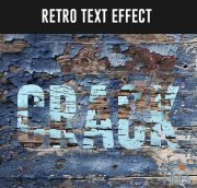 GraphicRiver - Crack Retro Text Effect