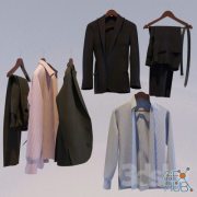 Business suit (shirt, pants, jacket)