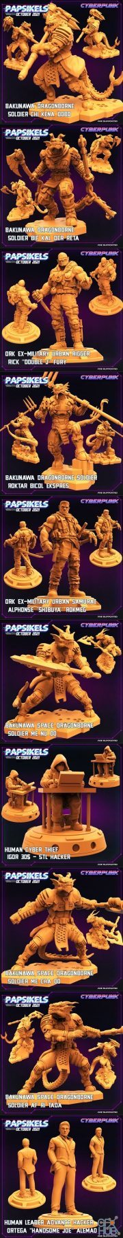 Papsikels The Bakunawas - Cyberpunk October 2021 – 3D Print