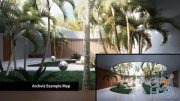 Unreal Engine Marketplace –Realistic PALM TREE GRASS PLANTS
