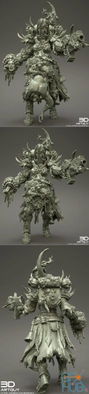Alien Torch Single – 3D Print
