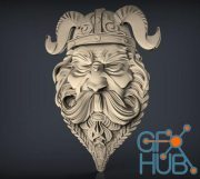 Viking Warrior Face – 3D Print