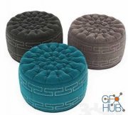 Round Pouf Collection 11
