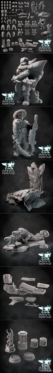 Anvil Industry - Desert Nomads – 3D Print