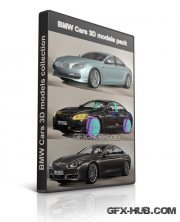 BMW Cars 3D models Pack