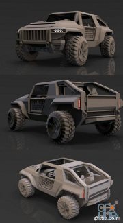 Jeep Cactus Concept PBR