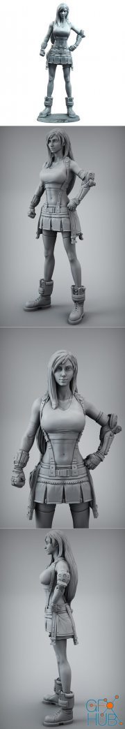 Tifa Lockhart - Final Fantasy 7 Remake – 3D Print
