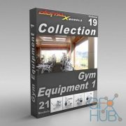 DigitalXModels – Volume 19 – Gym Equipment 1
