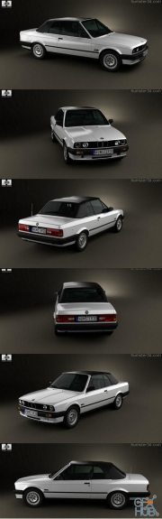 BMW 3 Series convertible (E30) 1990 car