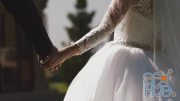 MotionArray – Bride And Groom Holding Hands 1004579