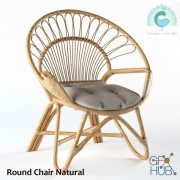 The Family Love Tree 2 Round Chair Natural