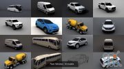 CGTrader – Pack Vehicles 3D Model Collection
