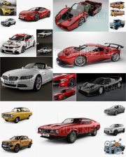 Car 3D Models Bundle May 2020