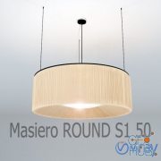 Pendant lamp Masiero ROUND S1 50