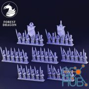 Noble Elf Navy – 3D Print