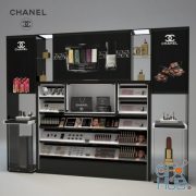 Chanel Cosmetics Display (Vray)