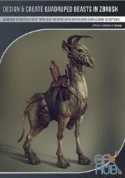 3DTotal – Design & Create Quadruped Beasts in ZBrush