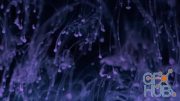 MotionArray – Purple Glowing Ink Sinking 922769