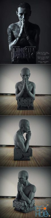 Linkin Park - Chester Bennington – 3D Print