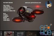 Unreal Engine Marketplace – Military Drone