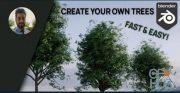Skillshare – Create your Own Trees in Blender 2.8 | Fast and Easy | Blender 2.90