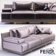 3 seater sofa Artu by Fendi Casa