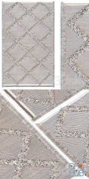 Carpet nuLOOM Devon Diamond Trellis Tassel Shag Rug