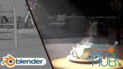 Create awesome scenes - zombie coffee scene breakdown in blender