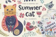 Summer Cat Font