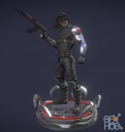 Winter Soldier Figure – 3D Print