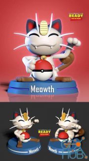 Lucky Meowth Fanat – 3D Print