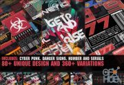 ArtStation Marketplace – 360+ CyberPunk decals Bundle